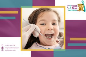 child at first dental visit